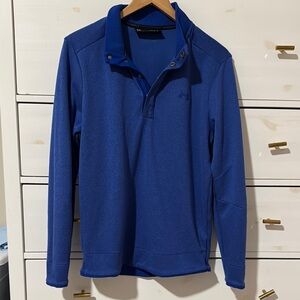 NWOT Under Armour UA Storm Golf 1/4 Snap Blue Pullover Fleece Size M